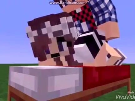 Steve fills sexy Minecraft girl up with hot cum in this Minecraft Porno.