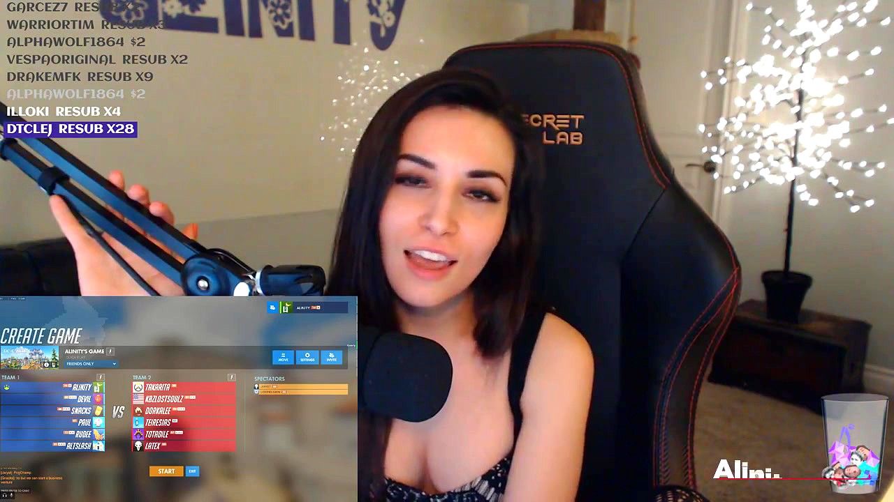 Twitch girl tits