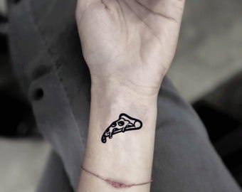 Pizza tattoo