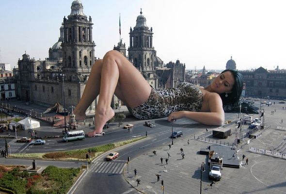 best of City giantess tits