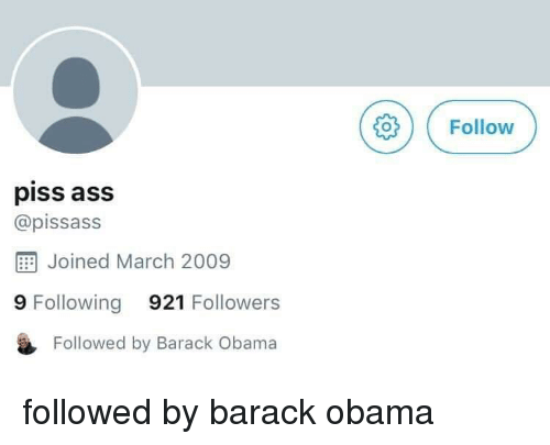 Squeaker reccomend obama asshole Thanks