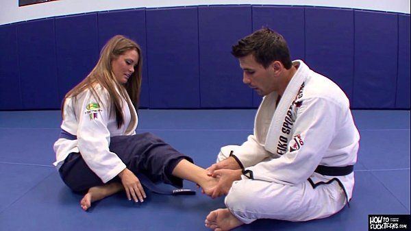 Sexy women jiu jitsu judo