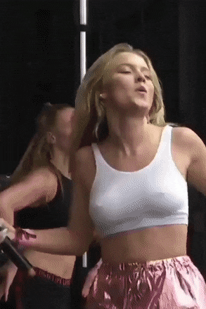 Princess P. reccomend Hot girl dancing with tits out gif