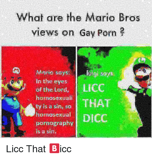 Banjo reccomend Mario and luigi gay sex