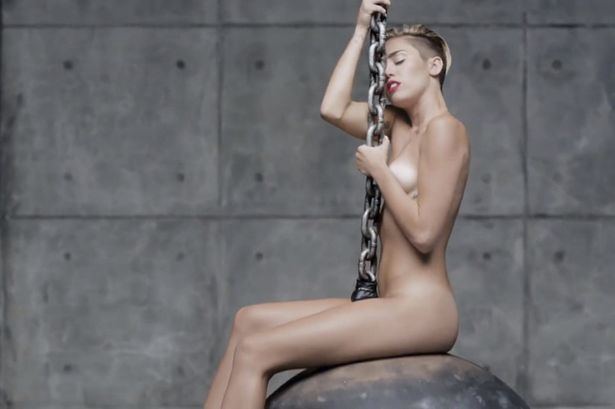 Miley would get nude