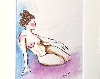 best of Figures nudes Watercolor
