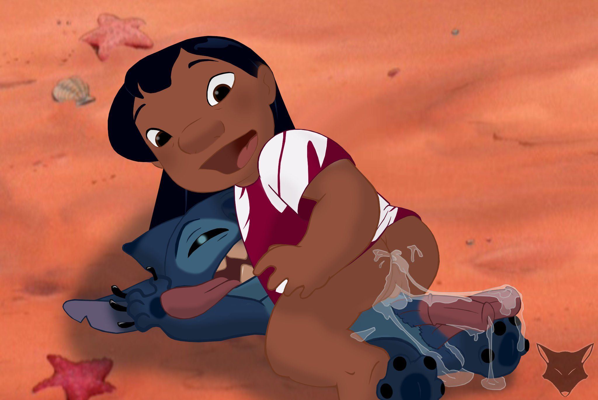 Lilo and stitch naked girl