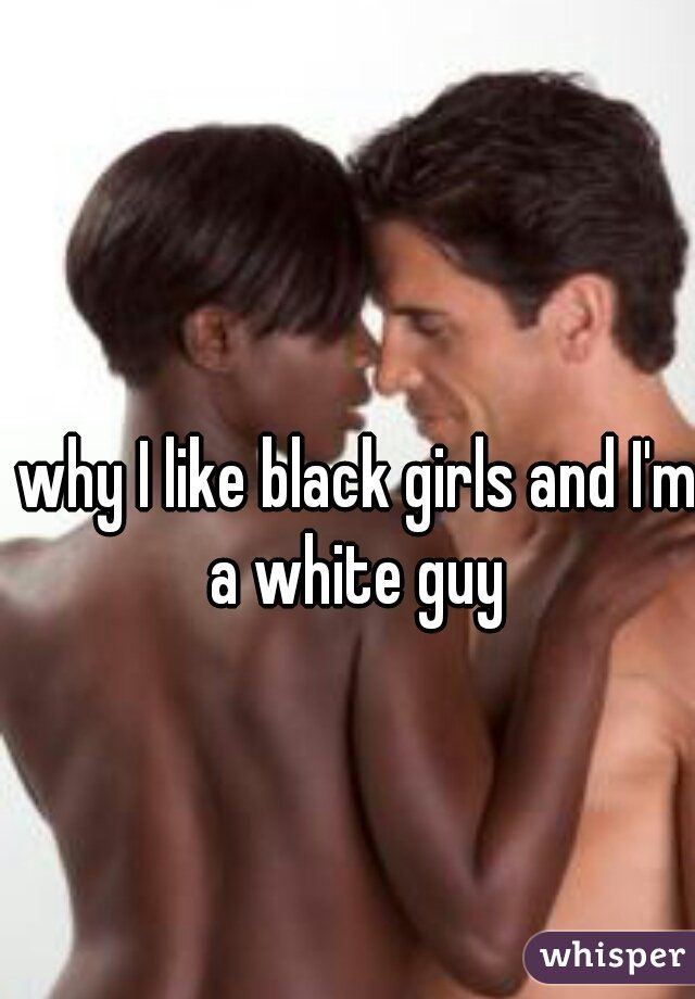 Black girl white guy caption