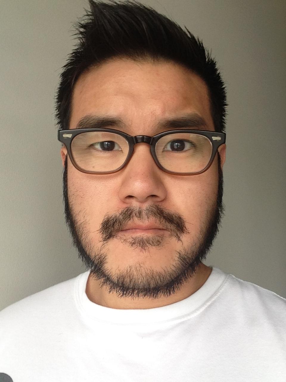 Asian grow beard
