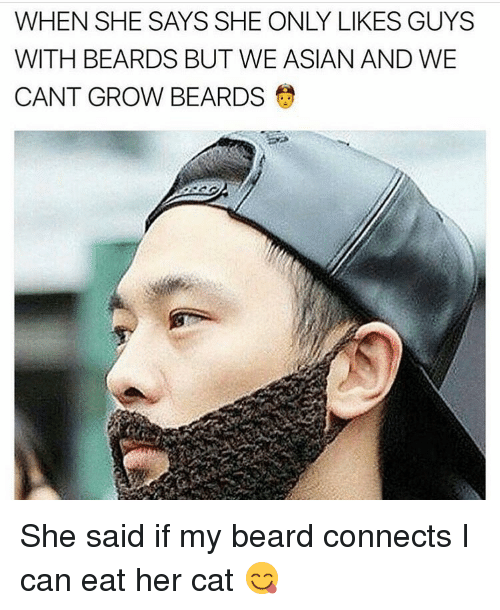 best of Beard Asian grow