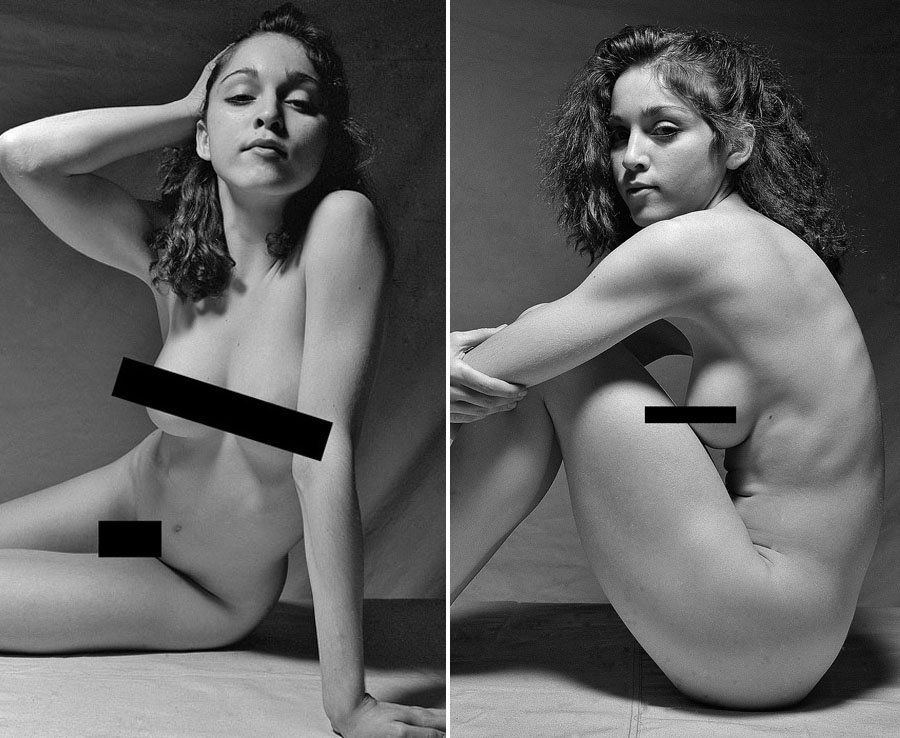 Madonna s daughter topless