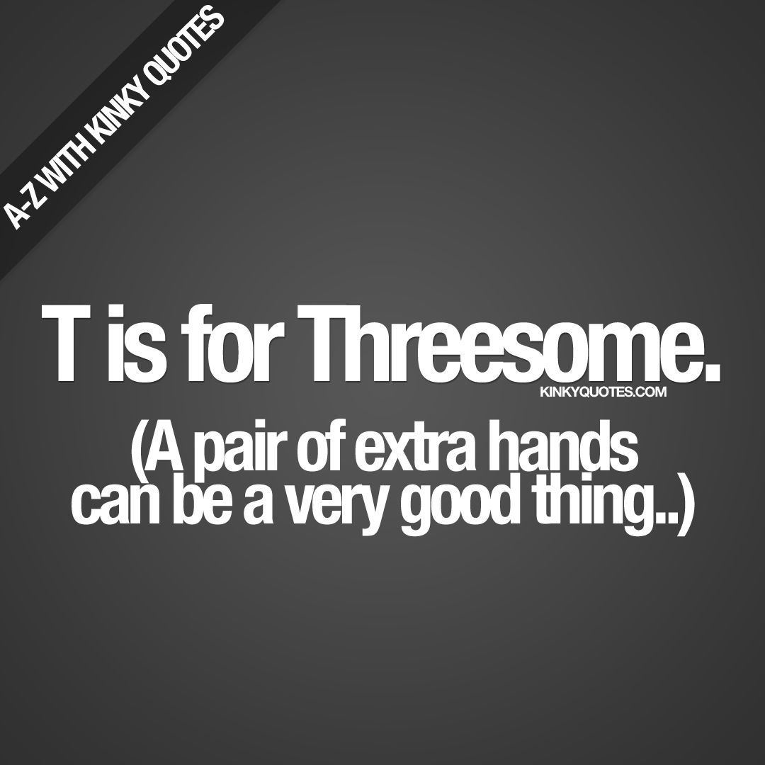Famous quotes from the movie threesome