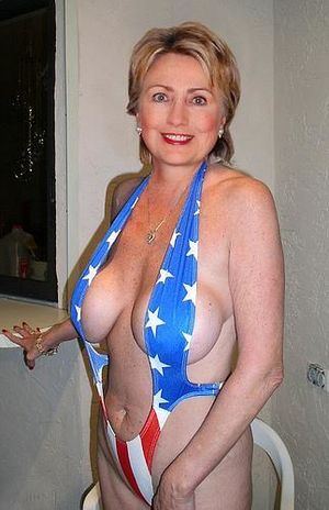 best of Fake naked hillary clinton busty Free