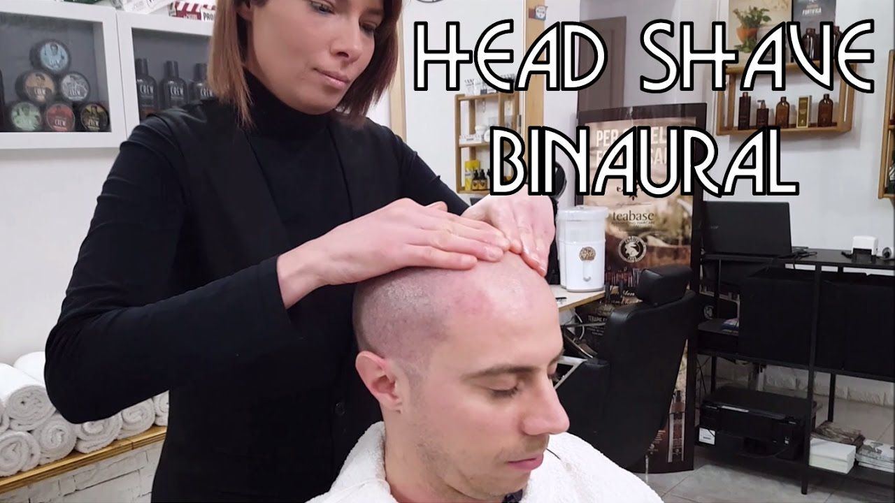 Girls have head shaved by barber