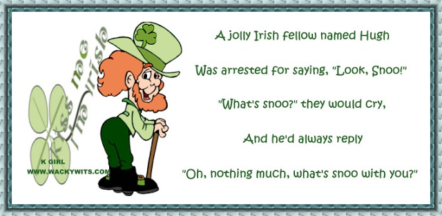 Irish jokes st patricks day
