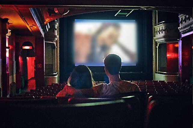Movie theatre porn