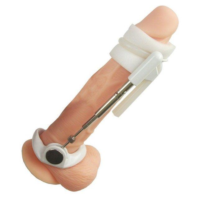 Penis extender comfort strap