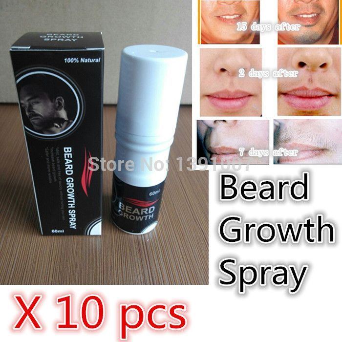 Mens facial hair growth treatment