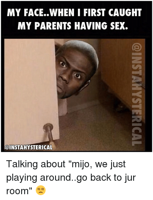 Caught having sex by parents captions