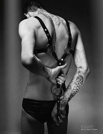 Male bondage photography