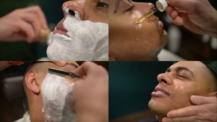 Sundance K. reccomend Ladies facial shave photos in barbershop