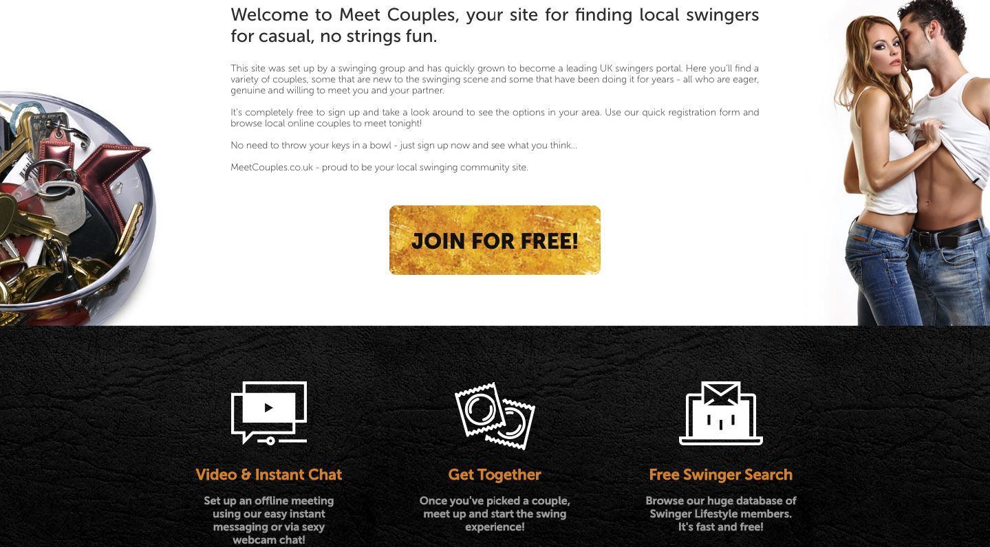 Free site swinger no membership required