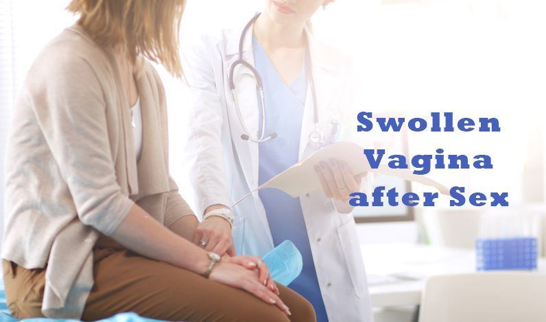Vagina irritated by sex