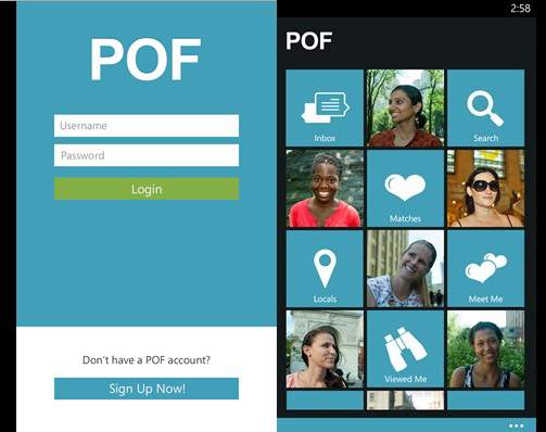 What is pof app