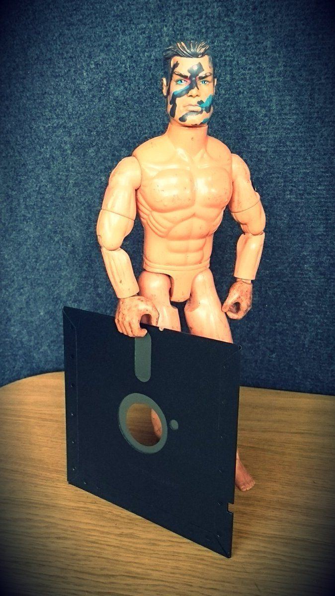 All action man naked pic