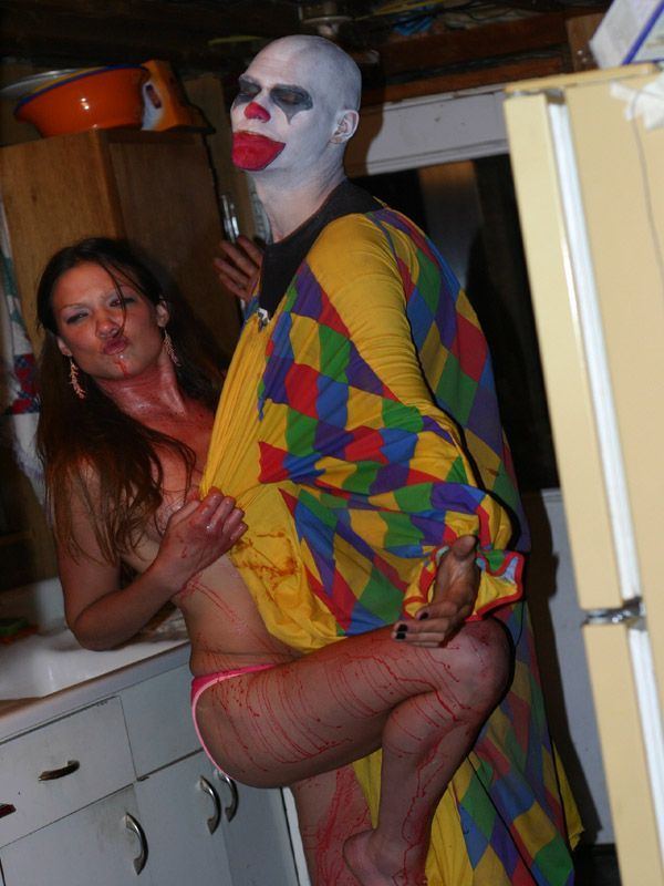 Sexy emo clown naked