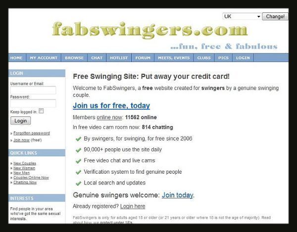 Swingers chat free Best Free