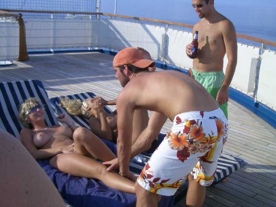 Nudes on cruise ship