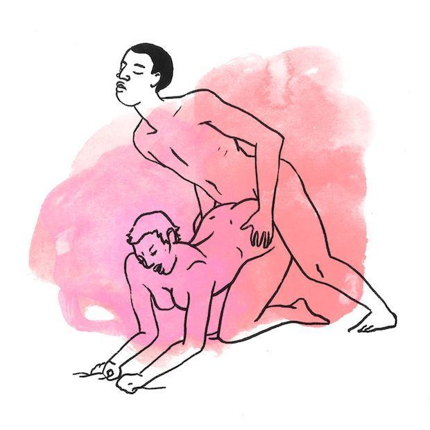 On your back sex position