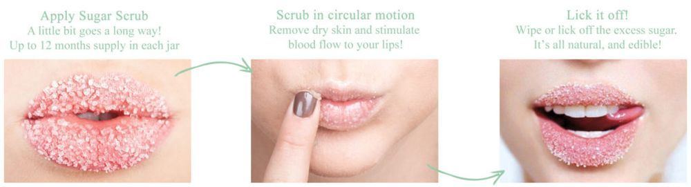 best of And go scrub Lick lip
