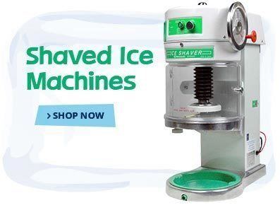 Halfback reccomend Used shaved ice equipment