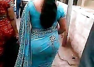 best of In saree bhabhi ass Indian showing