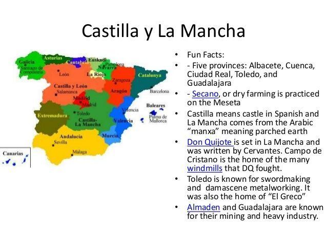 Jumbo reccomend Castilla-la mancha fun facts