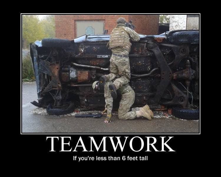 Teamwork joke