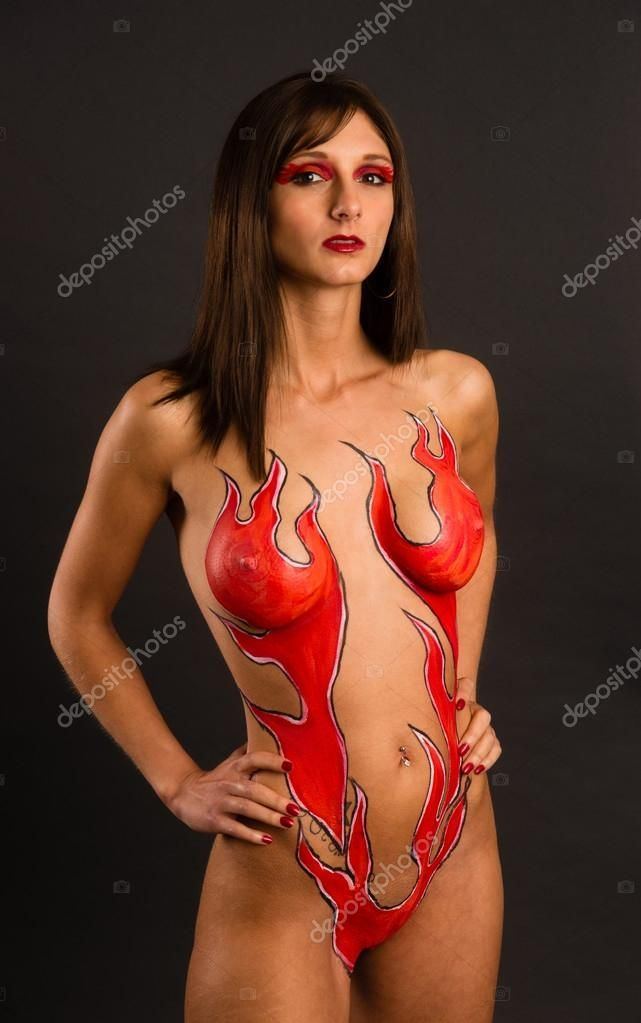 Home P. reccomend Body painting naked women