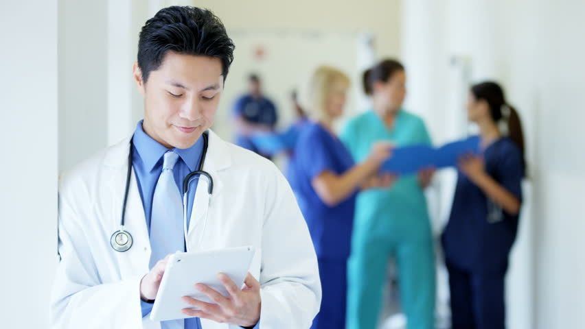 Recruit reccomend Asian male doctor