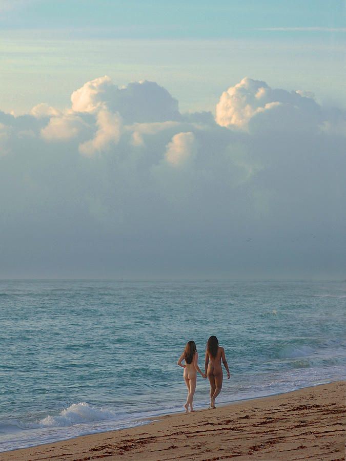 best of Walking on the beach girls Naked