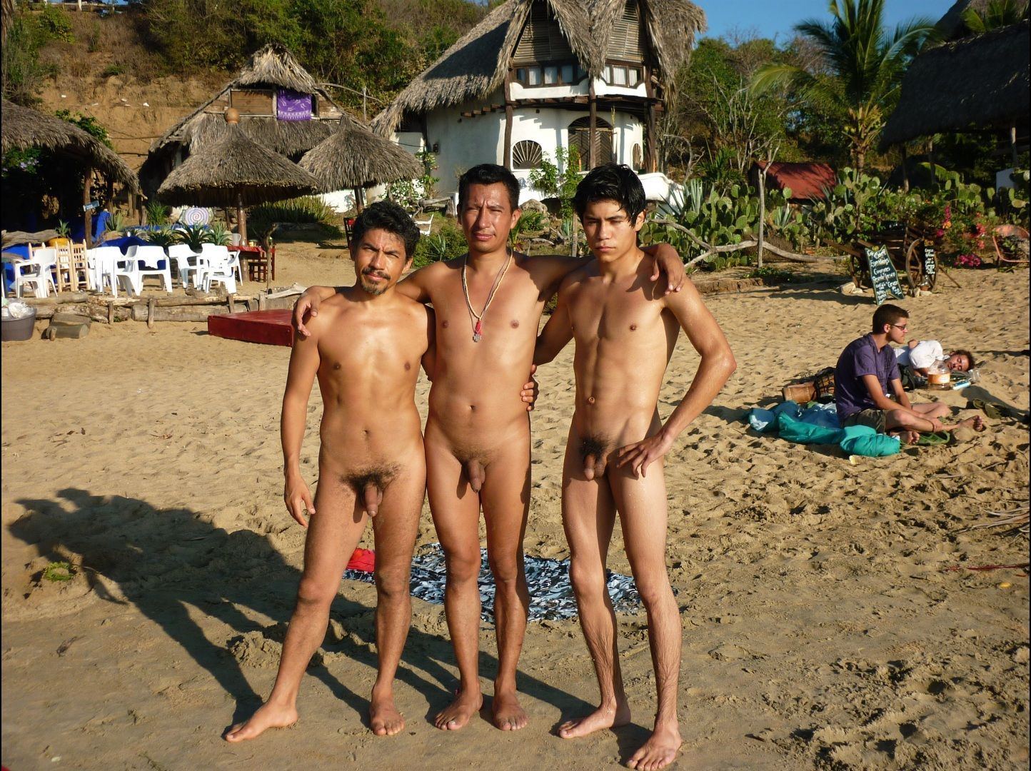 Nudist beach boys mexico