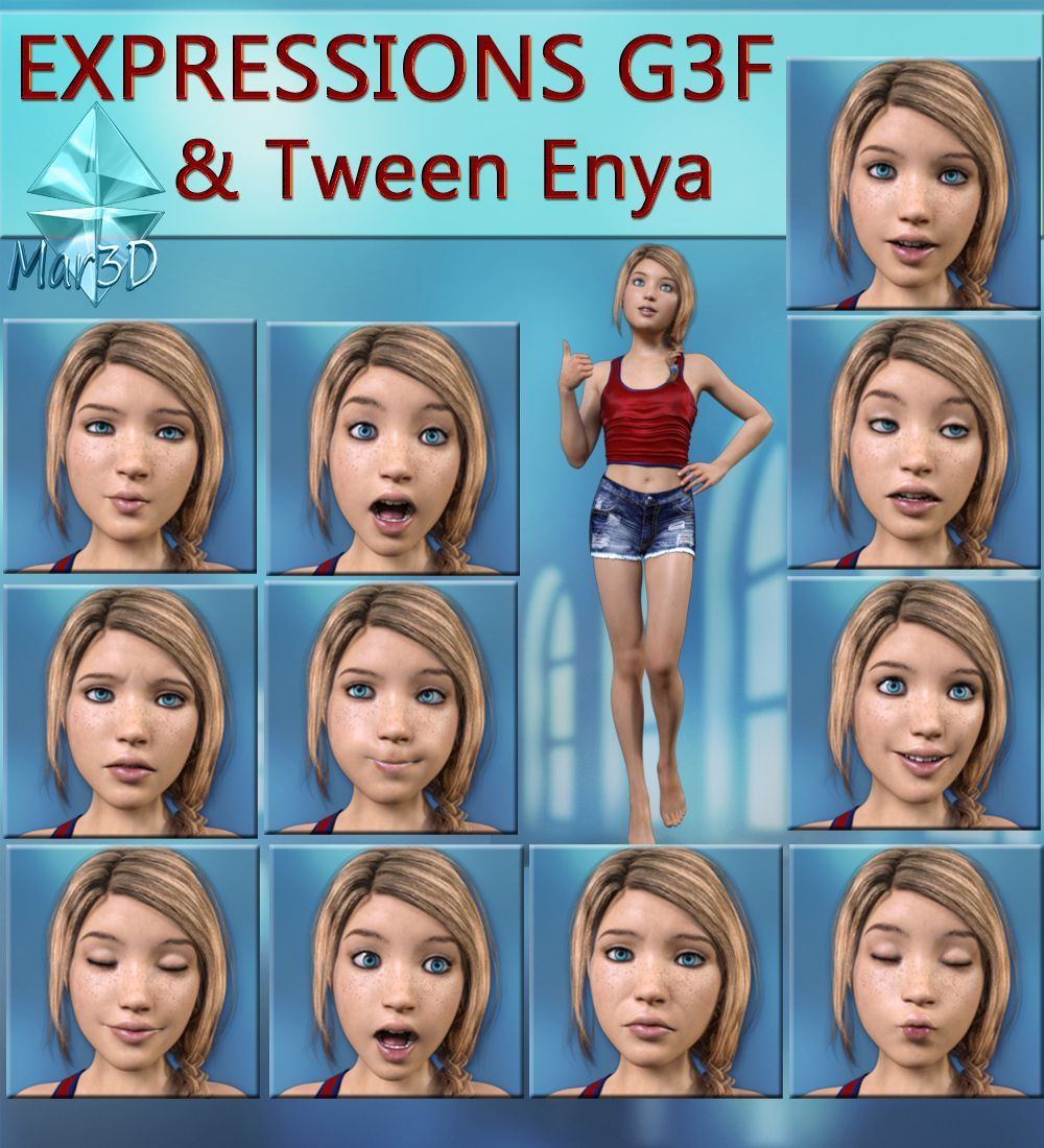 3d facial expression