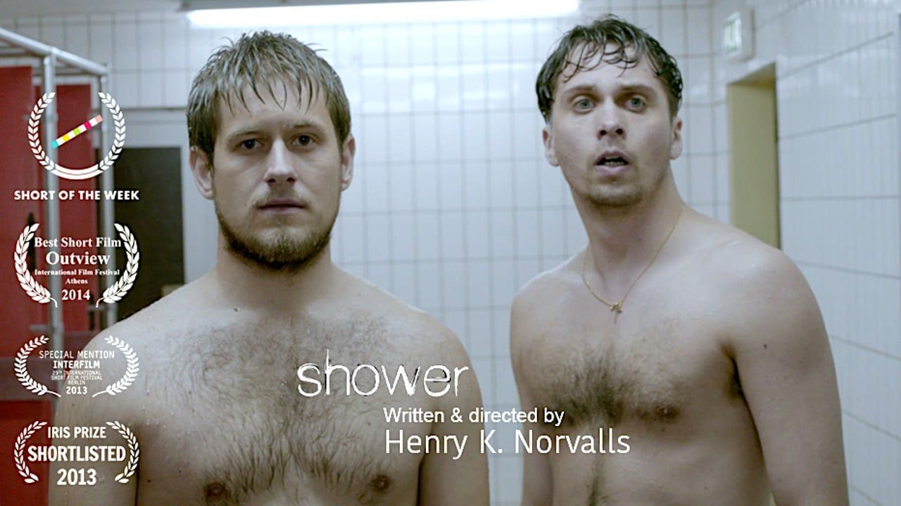 Secret guy naked shower