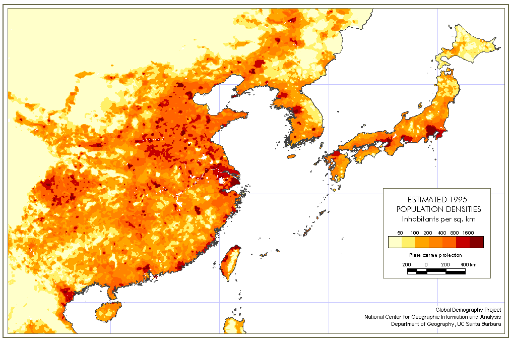 best of Distribution Asian population