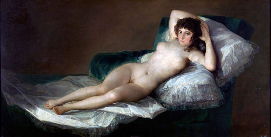 Artistic nude photo woman
