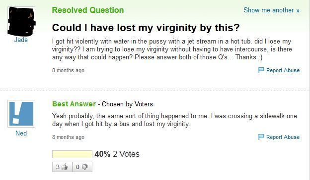 Lose the virginity
