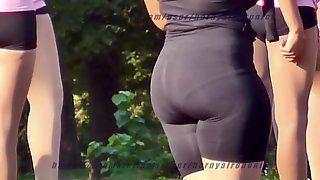 Marigold recommend best of spandex Ebony ass in