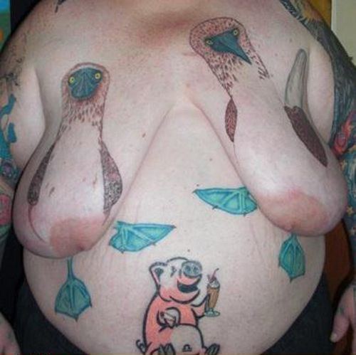 Worst tattoos ever tits