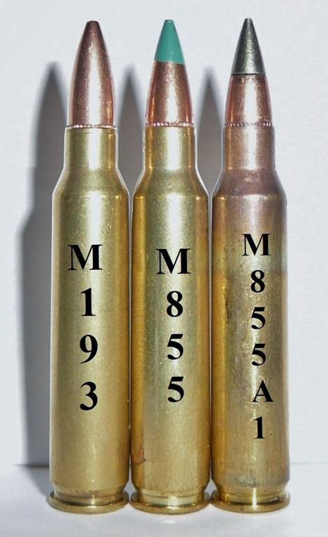 Peep recommendet vs m193 penetration M855